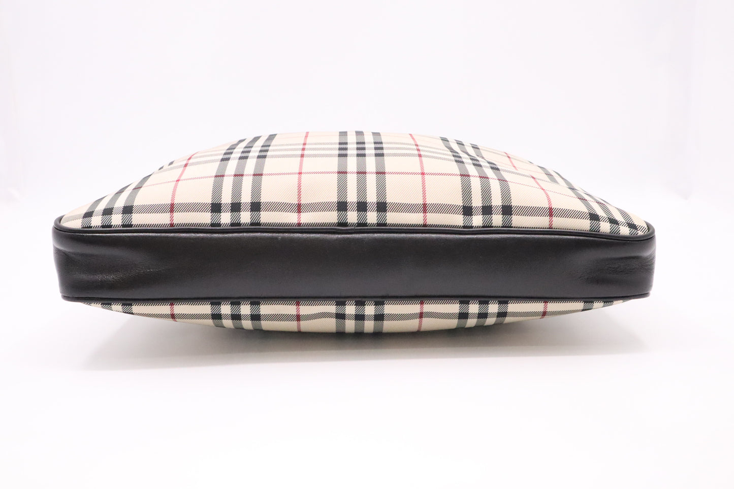 Burberry Business Bag in Beige Check Canvas