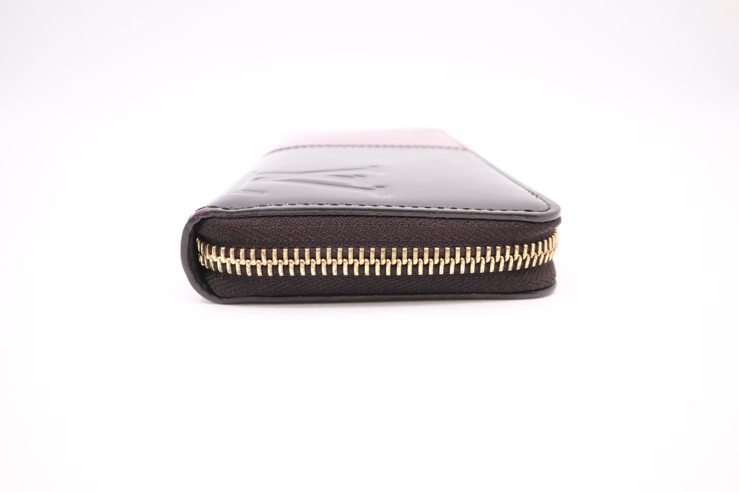 Louis Vuitton Clemence Wallet in Pink and Purple Vernis Leather