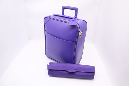 Louis Vuitton Pegase 45 in Purple Epi Leather