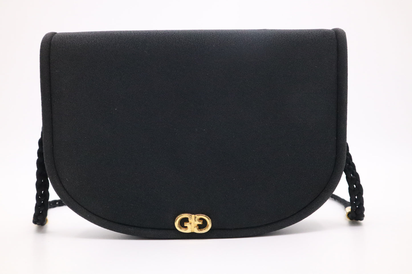Gucci Shoulder Bag in Black Canvas