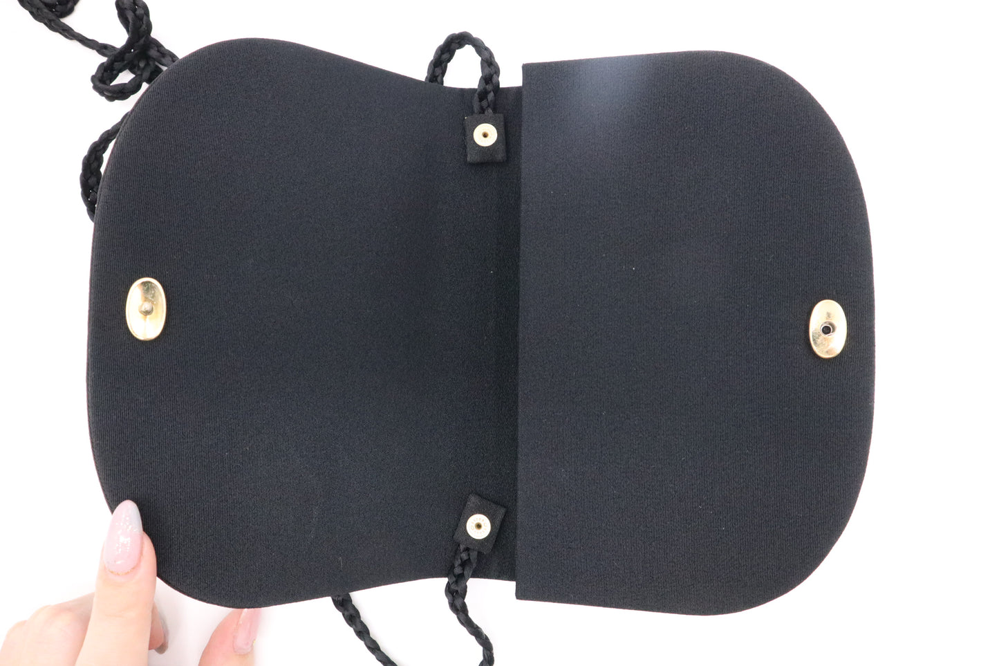 Gucci Shoulder Bag in Black Canvas