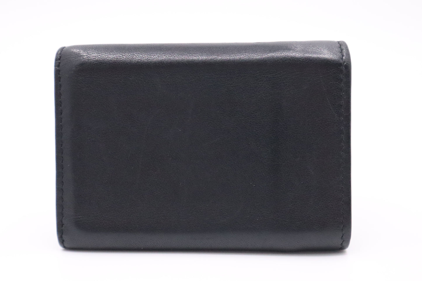 YSL Saint Laurent Compact Wallet in Black Leather