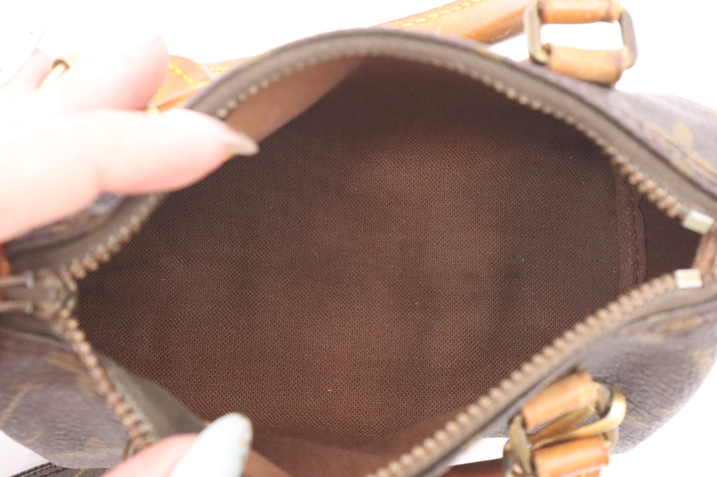 Louis Vuitton Mini Speedy in Monogram Canvas