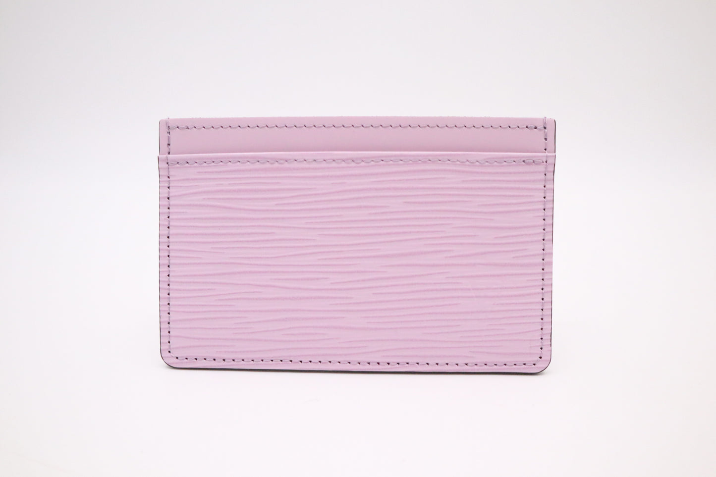 Louis Vuitton Card Case in Lilac Epi Leather