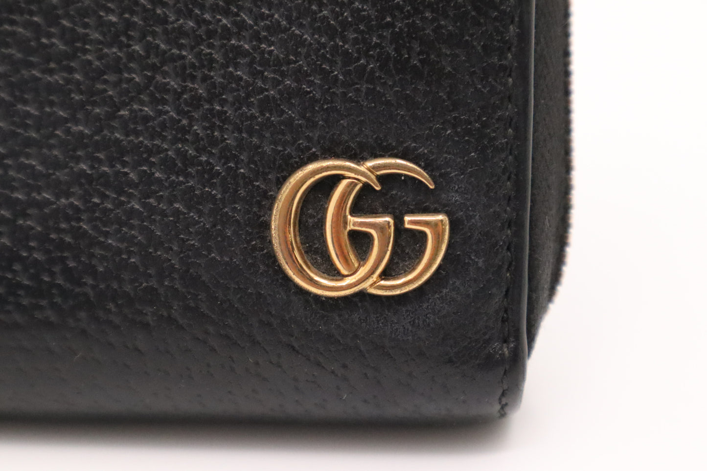 Gucci Long Wallet in Black Leather