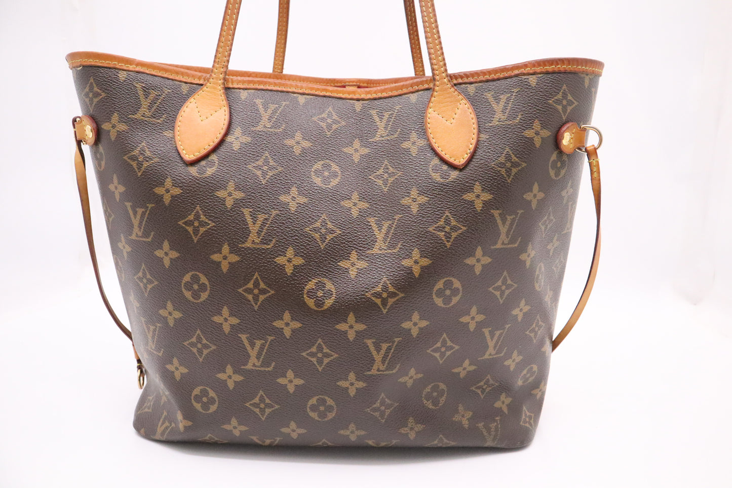 Louis Vuitton Volez Voguez Valises Neverfull MM in Pink and Monogram Canvas