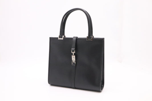 Gucci Jackie Handbag in Black Leather