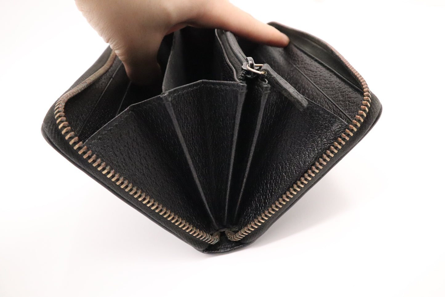 Gucci Long Wallet in Black Leather