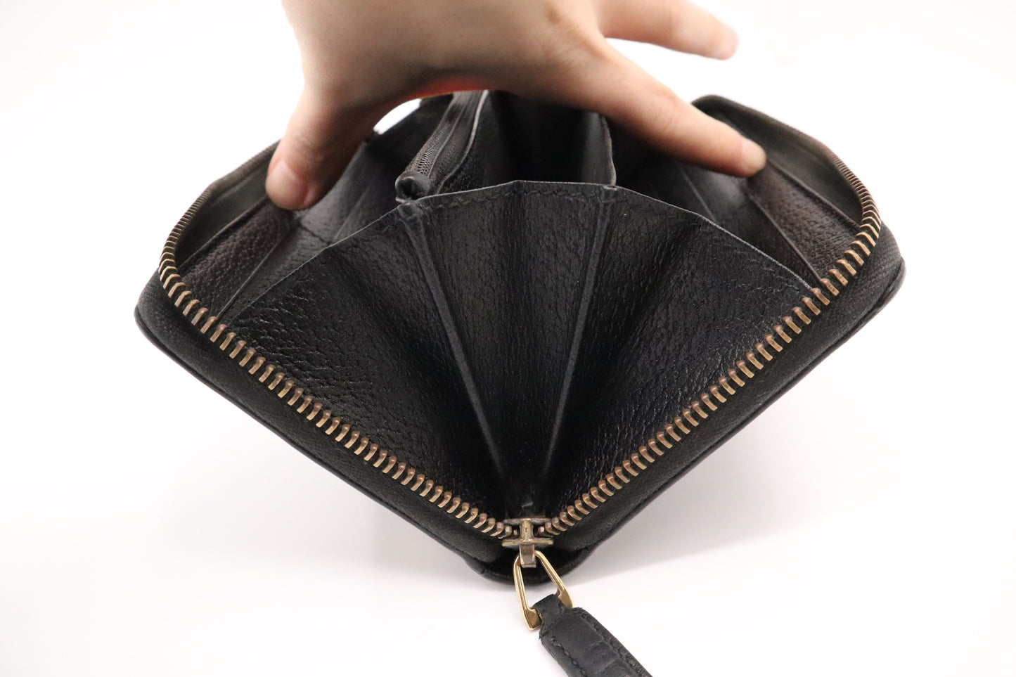 Gucci Long Wallet in Black Leather