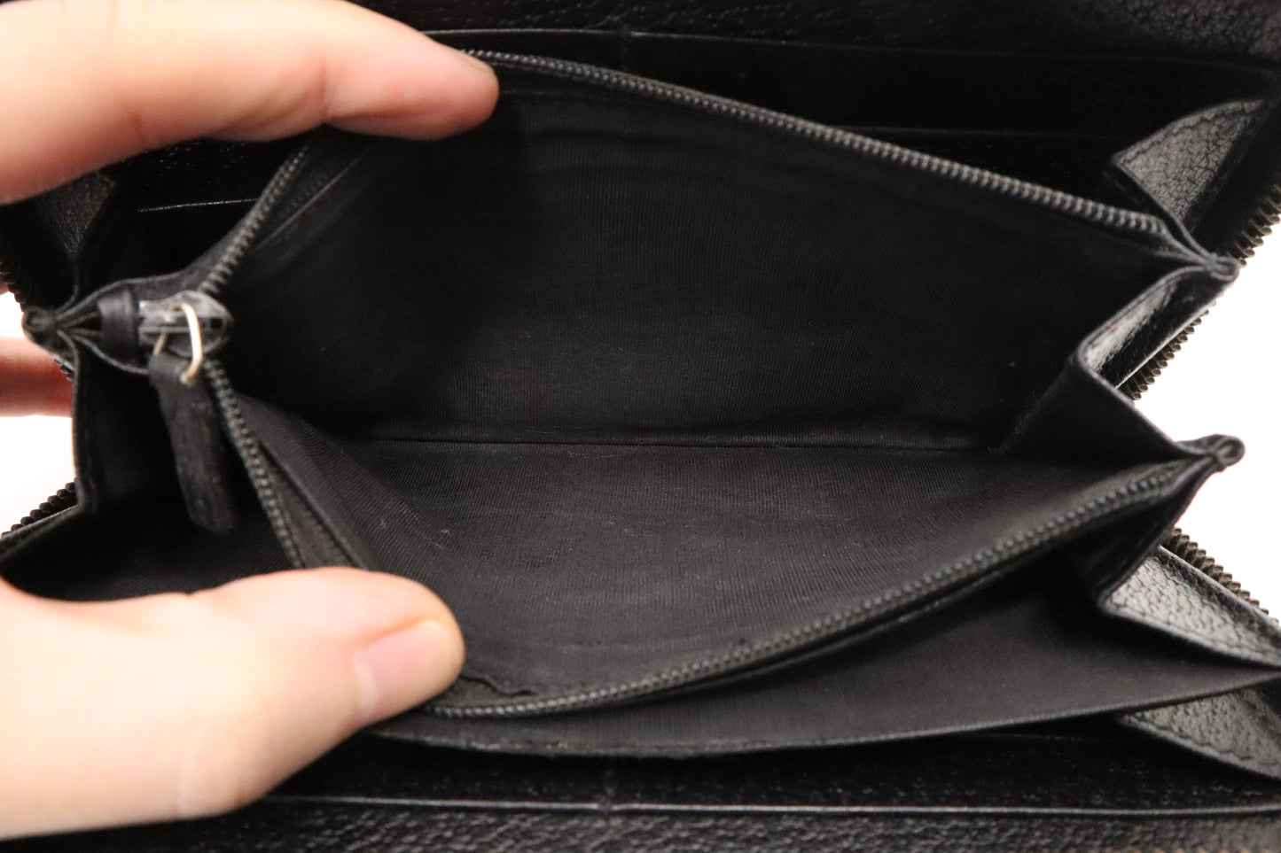 Gucci Long Wallet in Black Leather