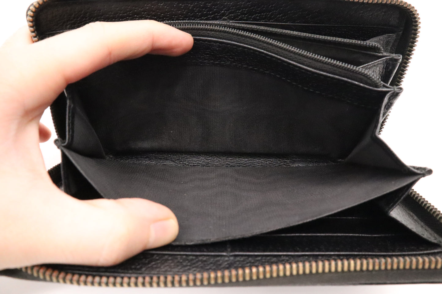 Gucci Long Wallet in Black Leather