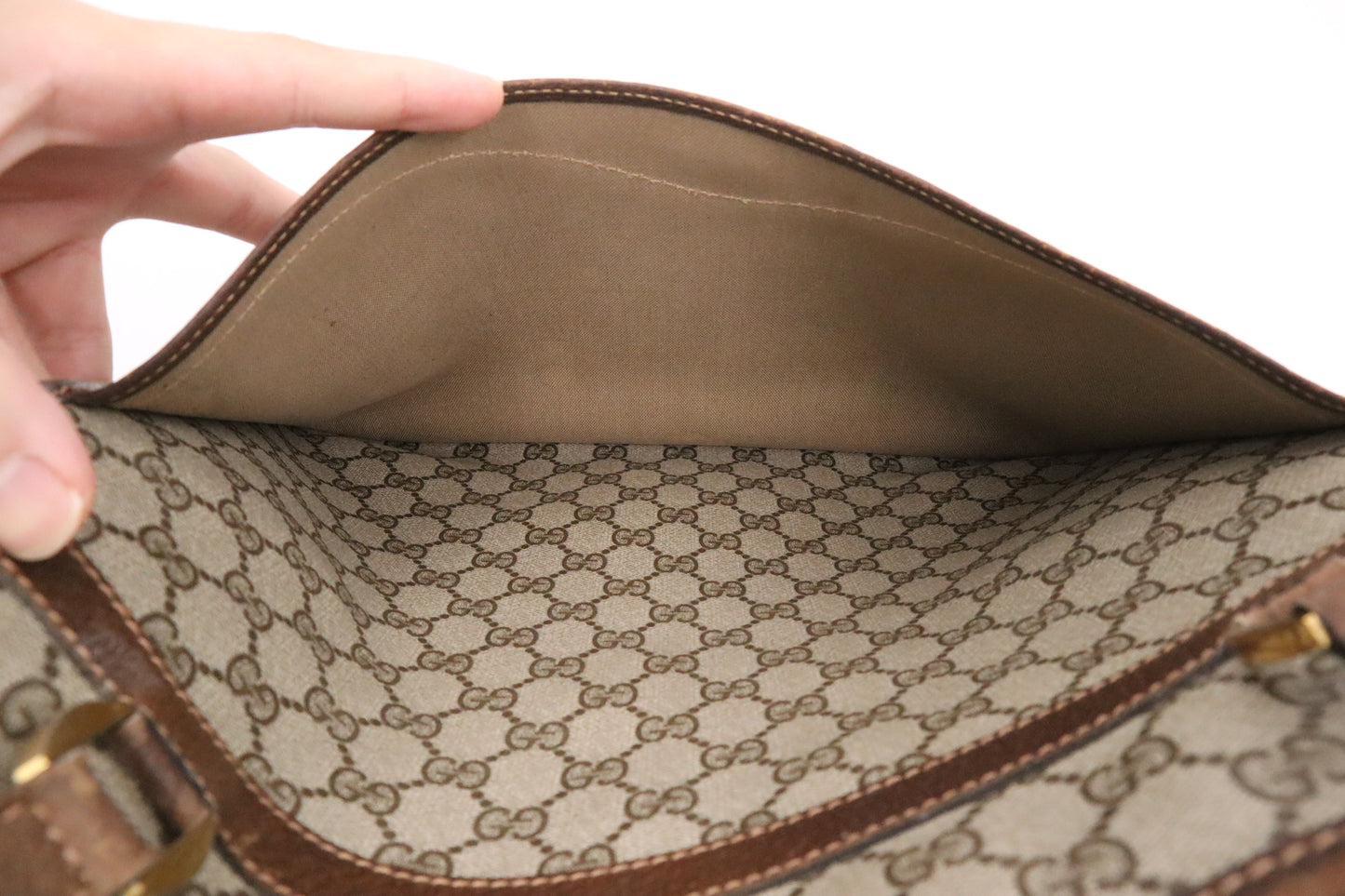 Gucci Tote Bag in GG Supreme Canvas