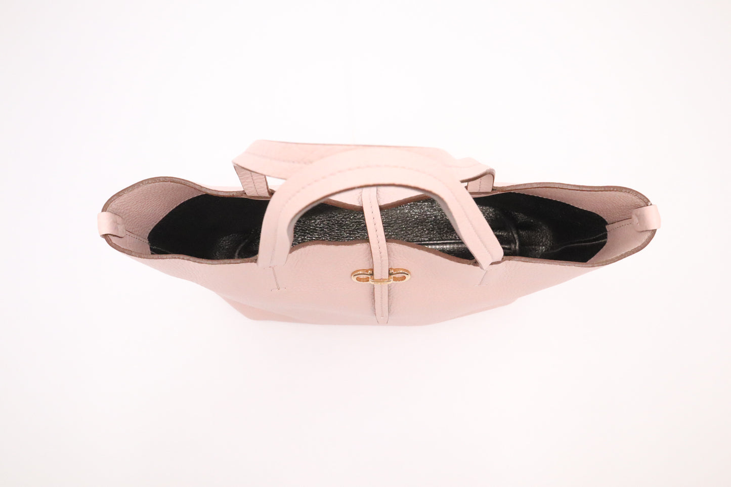 Ferragamo Handbag in Pale Pink Leather