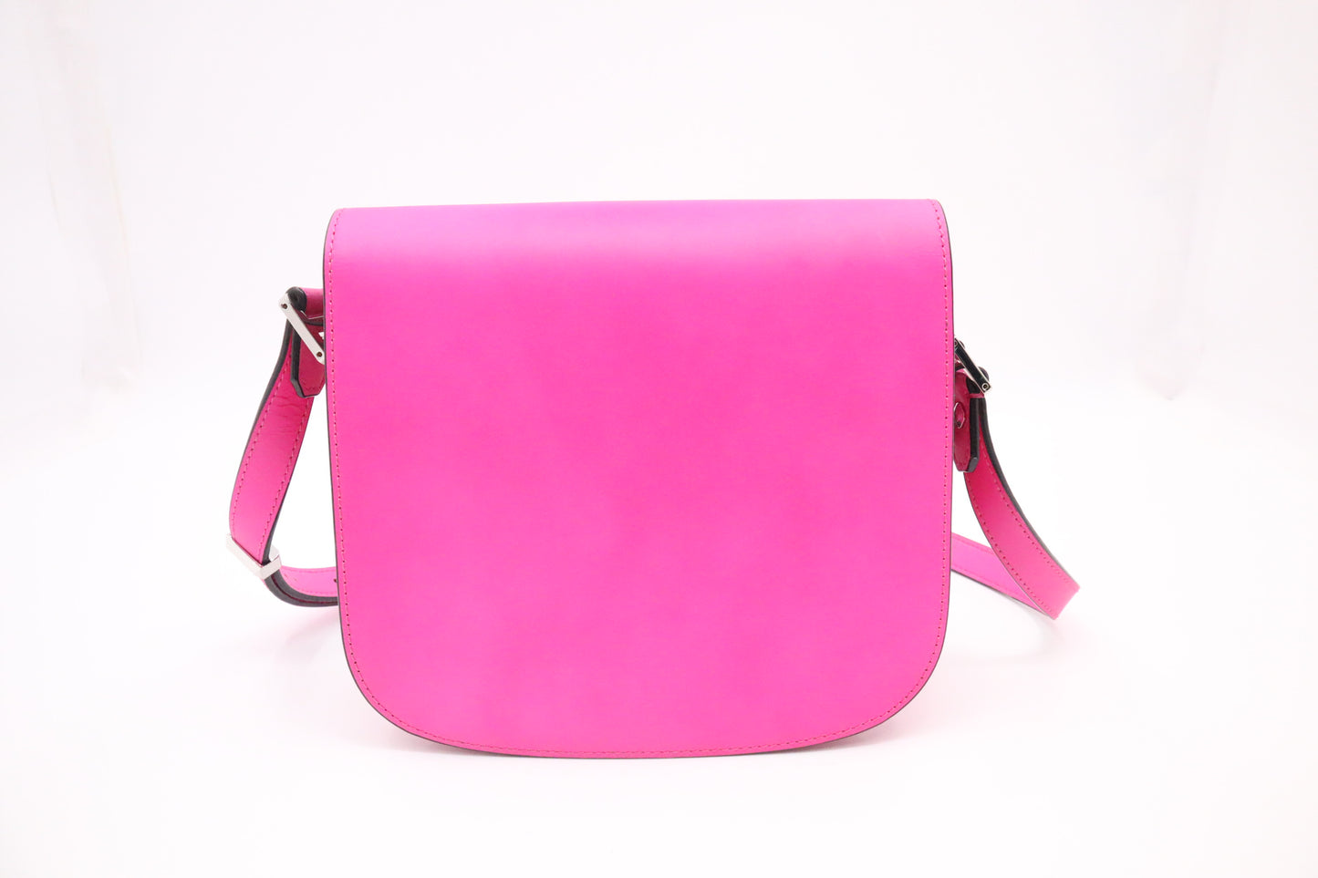 MCM Crossbody Bag in Hot Pink Leather