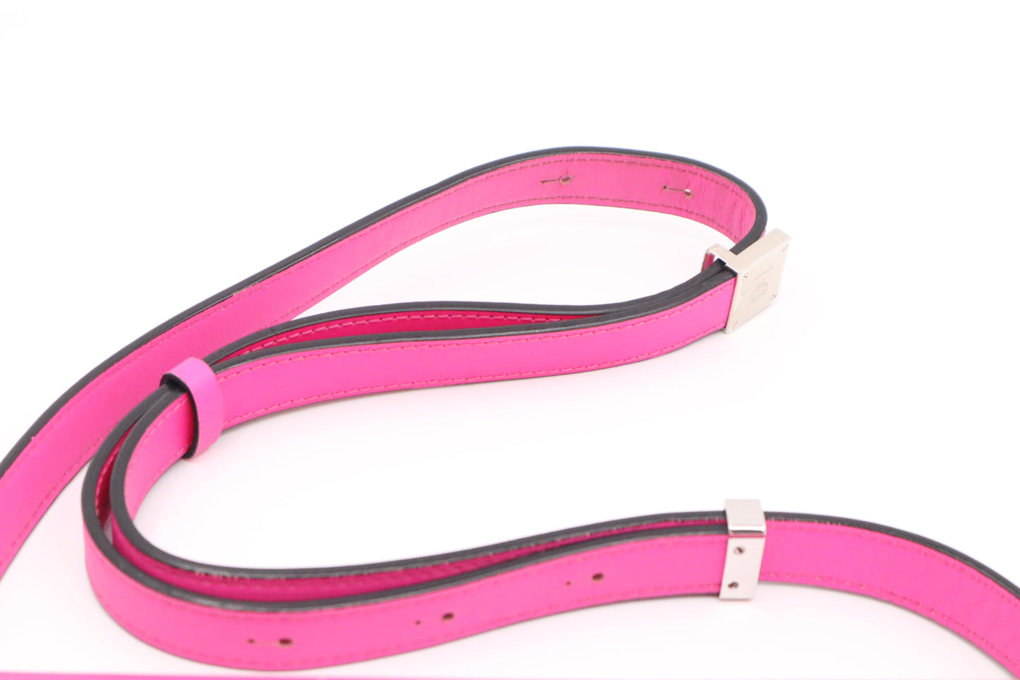 MCM Crossbody Bag in Hot Pink Leather