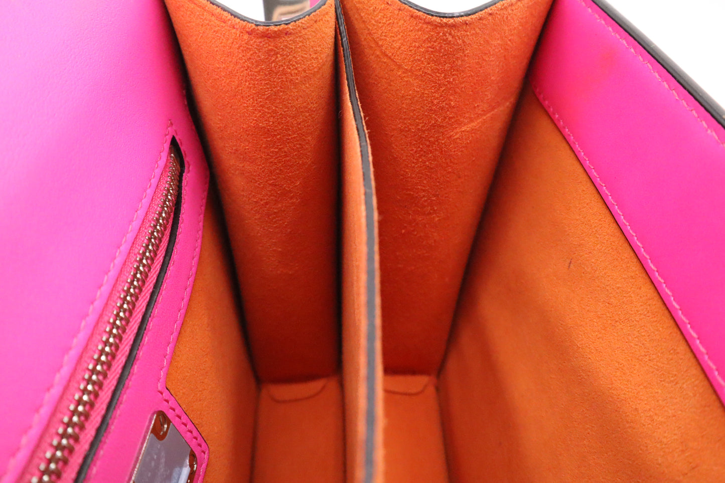MCM Crossbody Bag in Hot Pink Leather