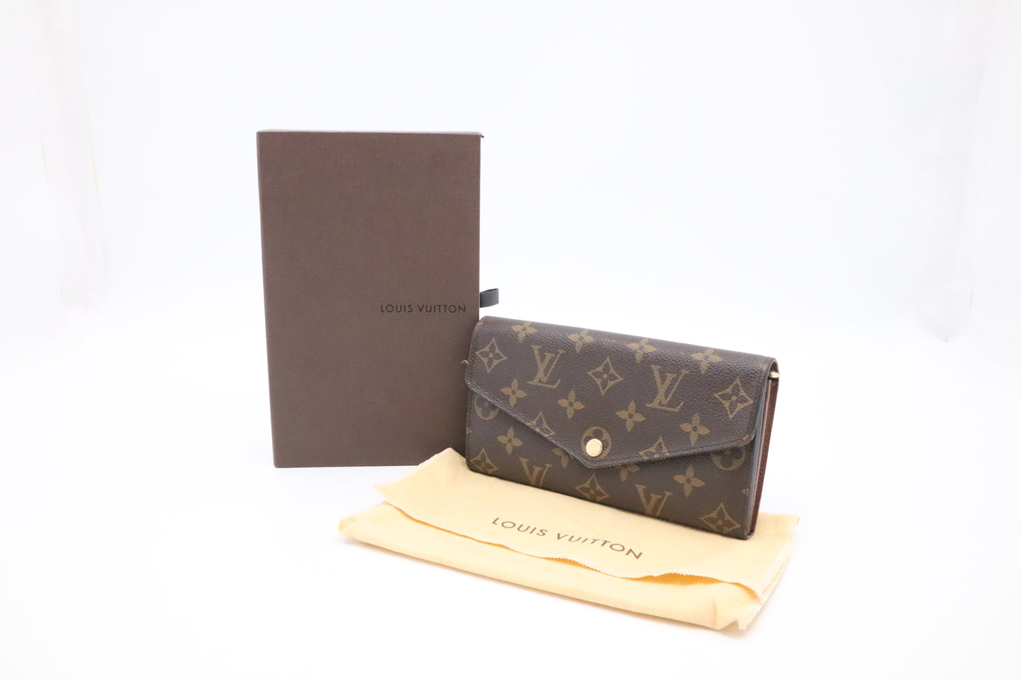 Louis Vuitton Sarah Wallet in Monogram Canvas