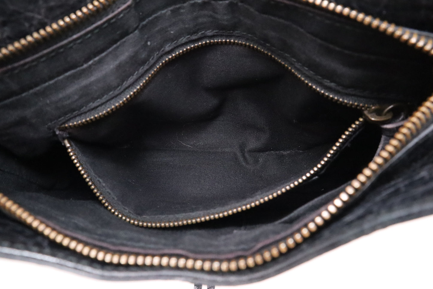 Balenciaga Le Cagole Shoulder Bag in Black Leather