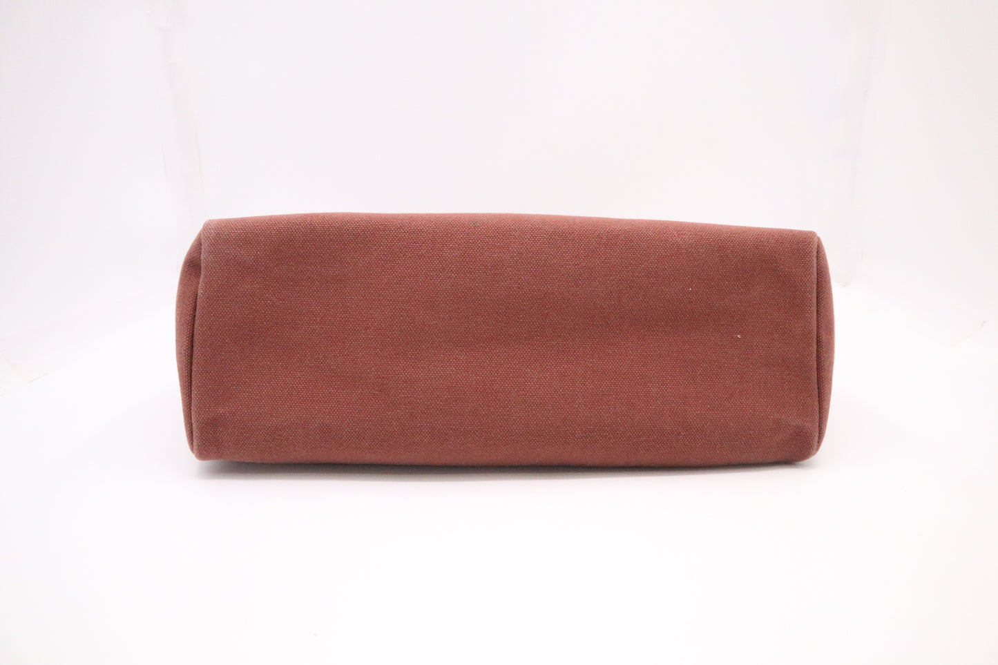 Hermes Herbag Cabas in Brown Canvas