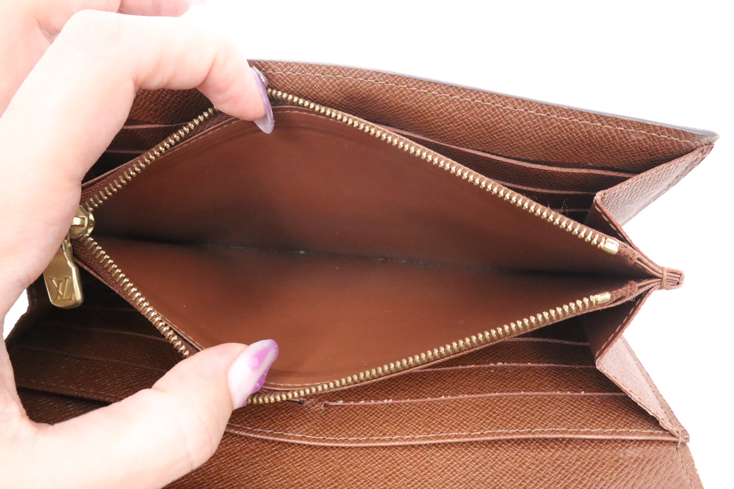 Louis Vuitton Sarah Wallet in Monogram Canvas