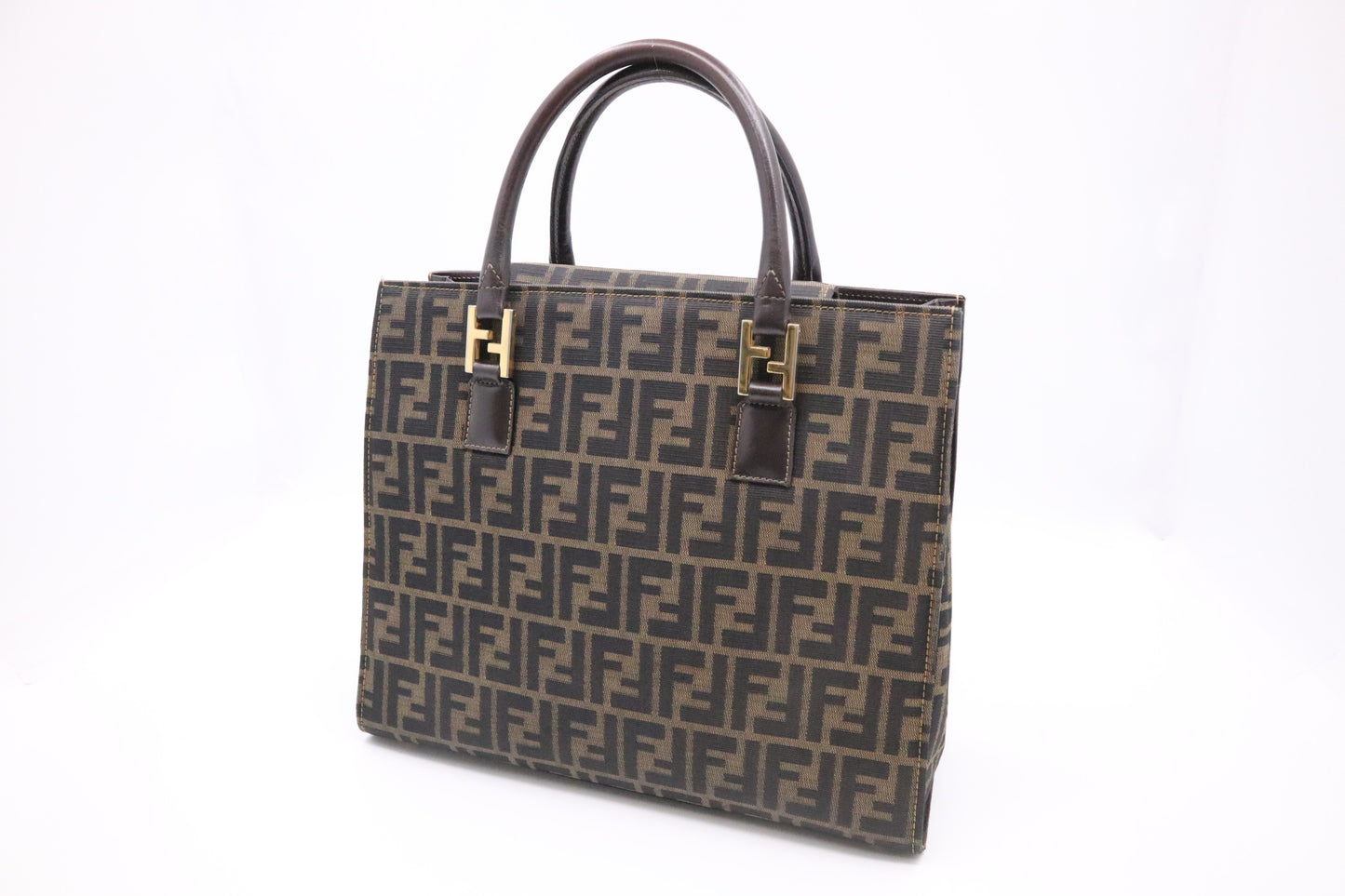 Fendi Handbag in Zucca Canvas