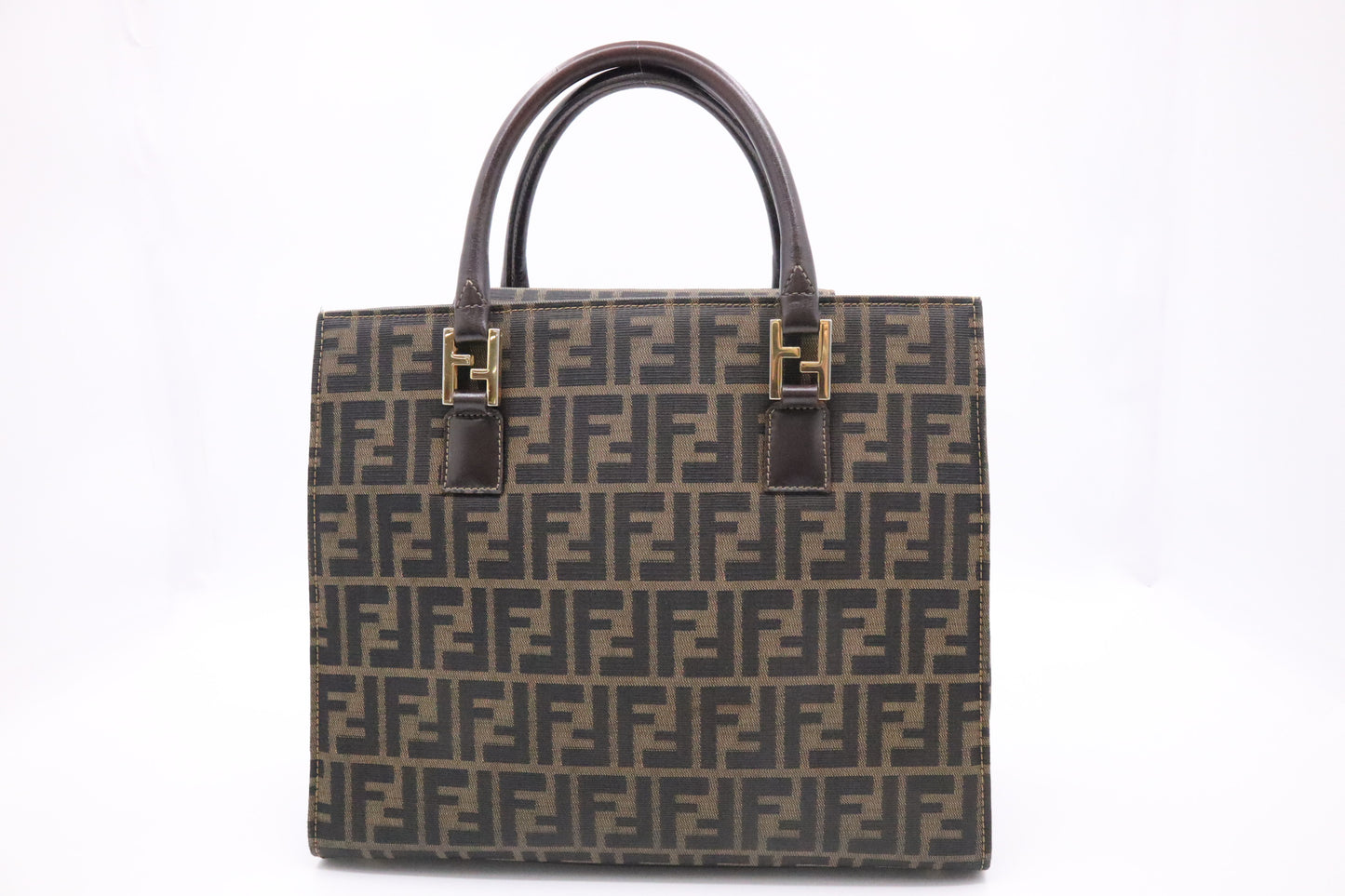 Fendi Handbag in Zucca Canvas
