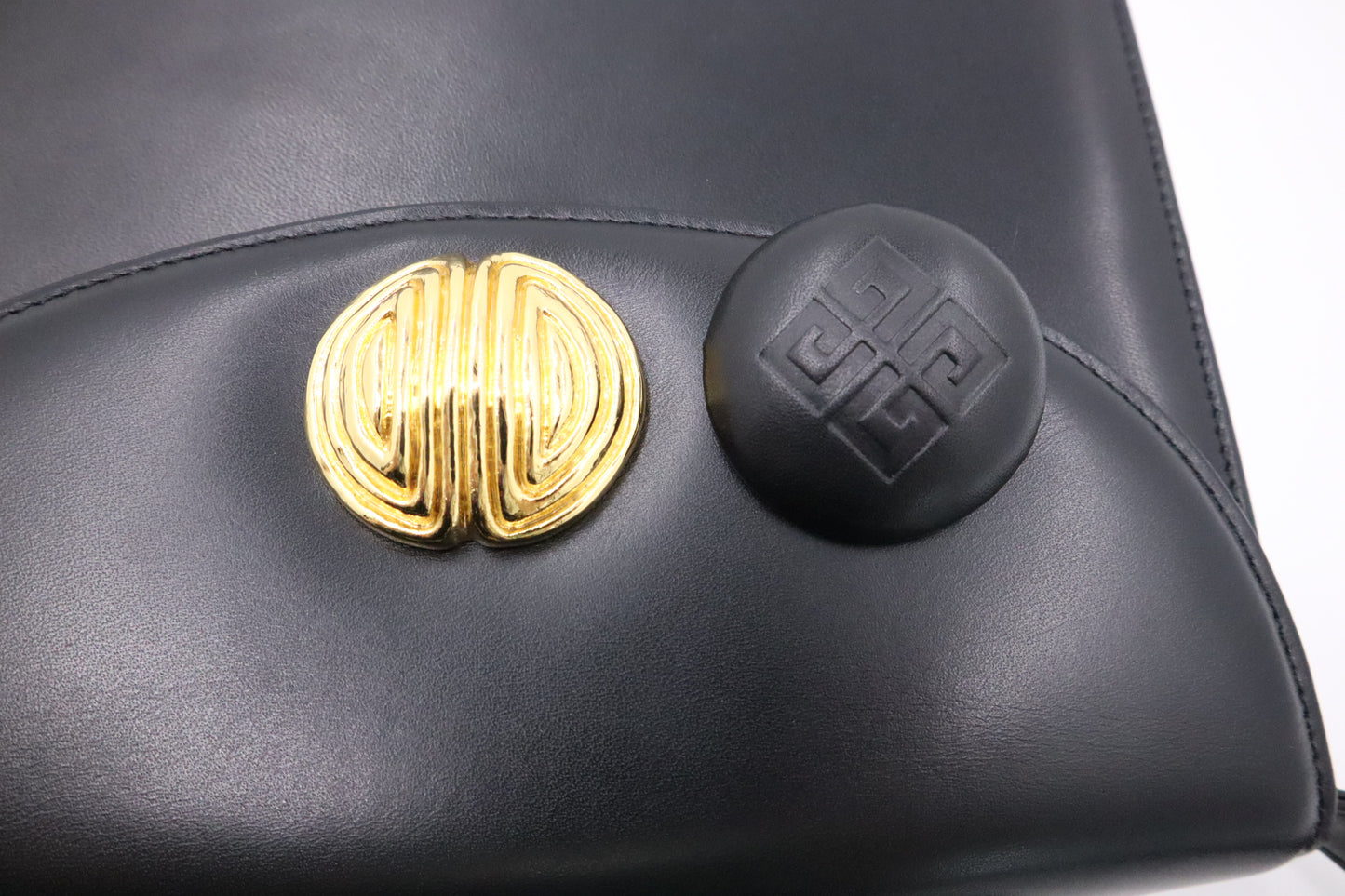 Givenchy Hand Bag in Black Leather