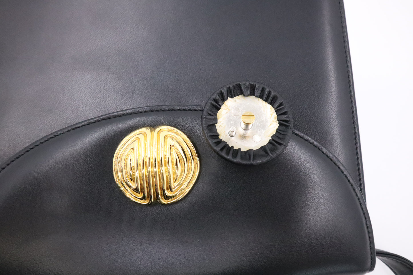 Givenchy Hand Bag in Black Leather