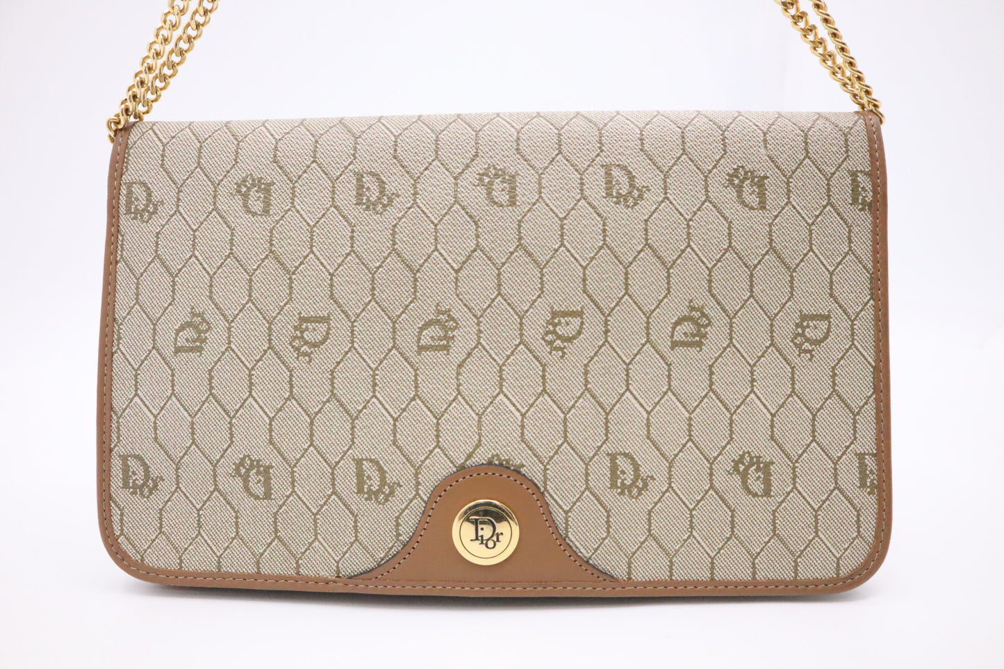 Dior Shoulder Bag in Honeycomb Canvas