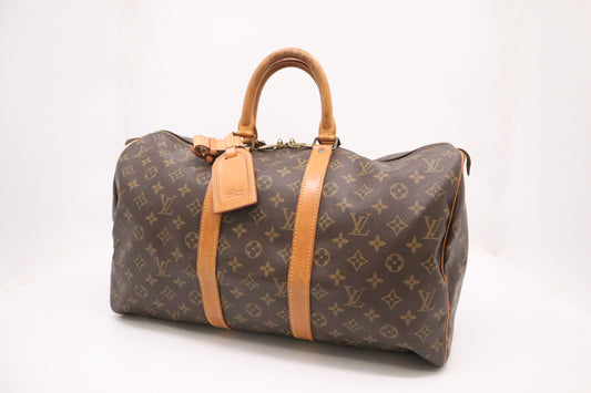 Louis Vuitton Keepall 45 in Monogram Canvas