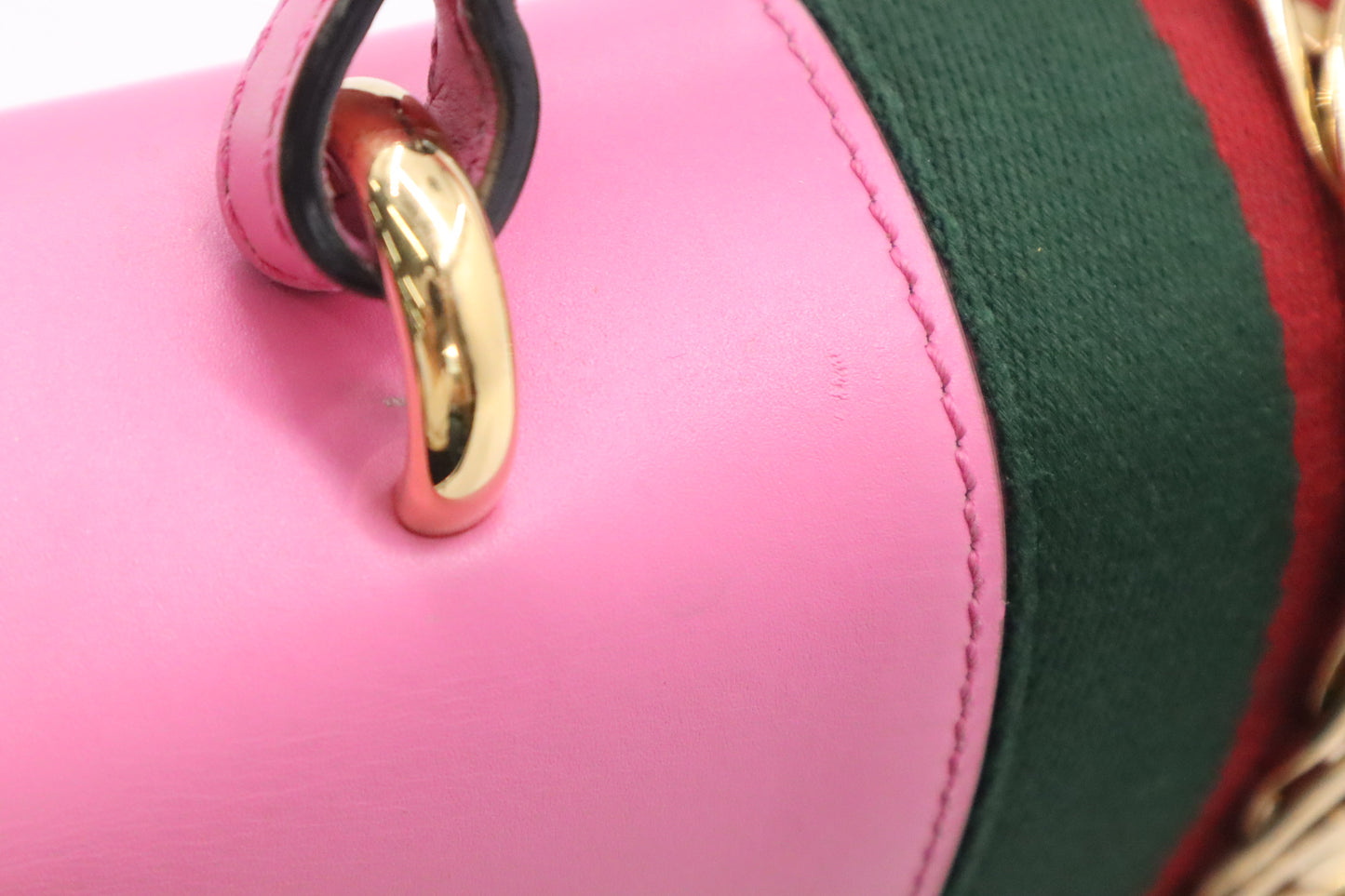 Gucci Slyvie Large in Pink Leather