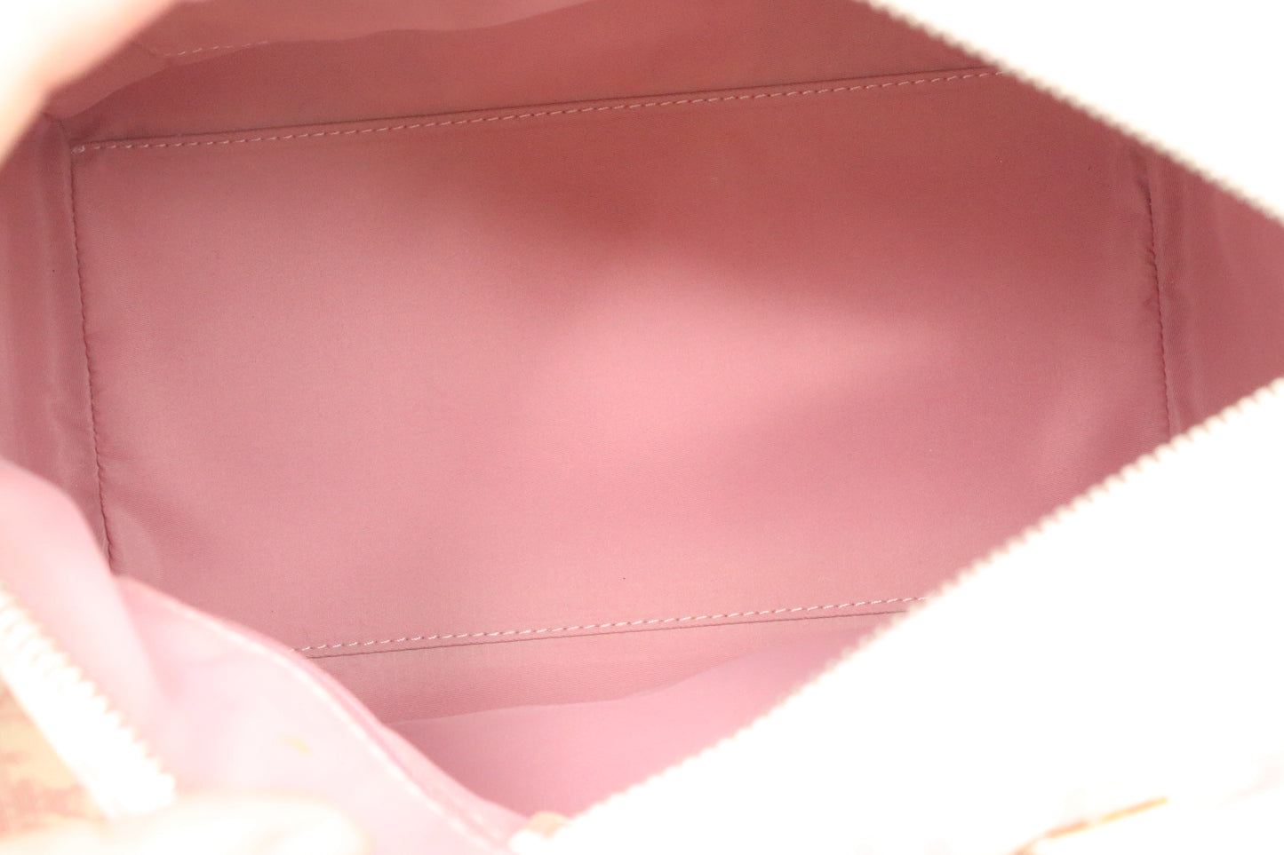 Dior Boston Bag in Pink Oblique Coated Canvas