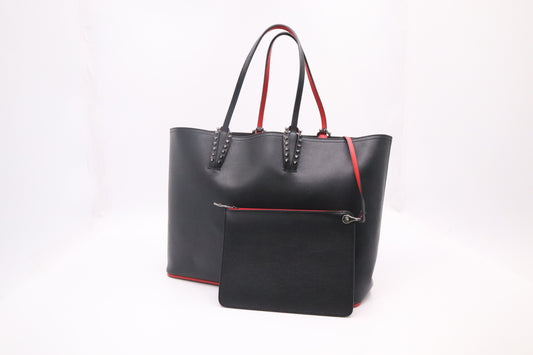 Louboutin Cabata in Black Leather
