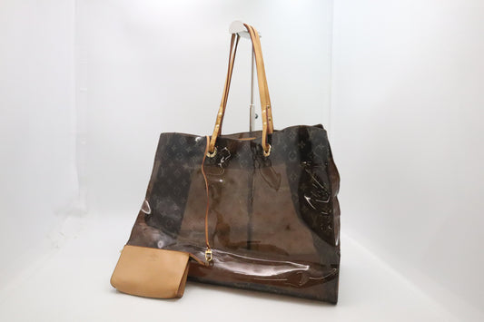 Louis Vuitton Cabas Cruise in Clear Ambre PVC