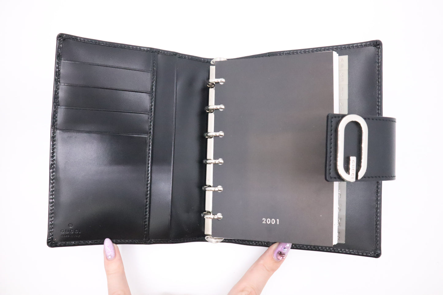 Gucci Agenda in Black Leather