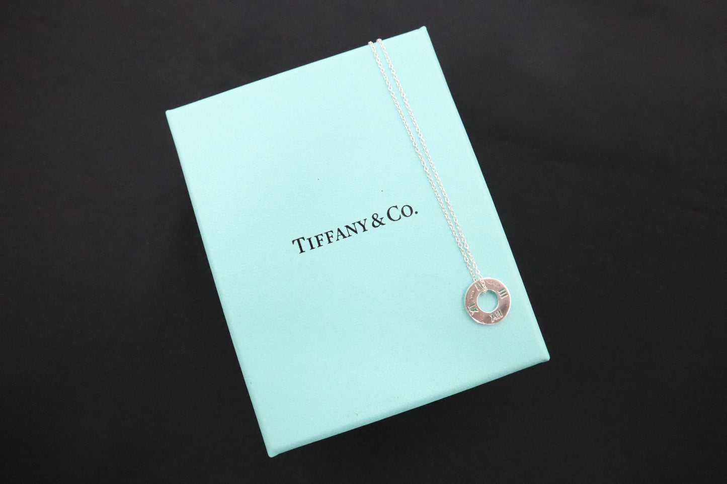 Tiffany & Co. Atlas Circle Necklace in Sterling Silver