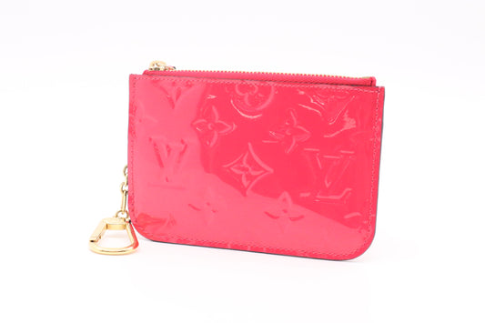 Louis Vuitton Cles NM in Rose Pop Vernis Leather