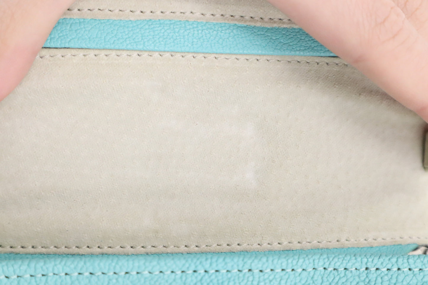 Tiffany&Co. Accessory Case in Tiffany Blue Leather