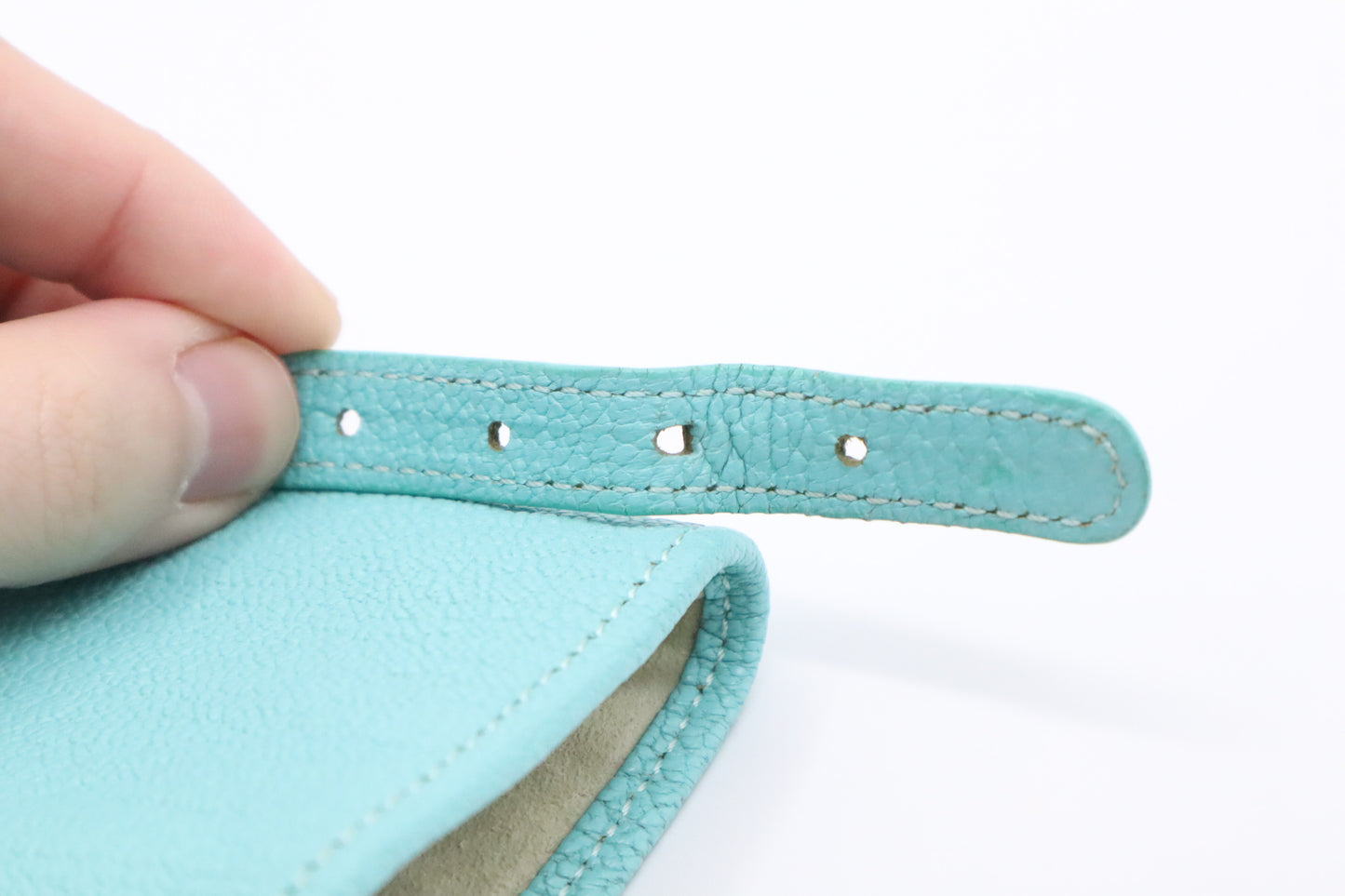 Tiffany&Co. Accessory Case in Tiffany Blue Leather