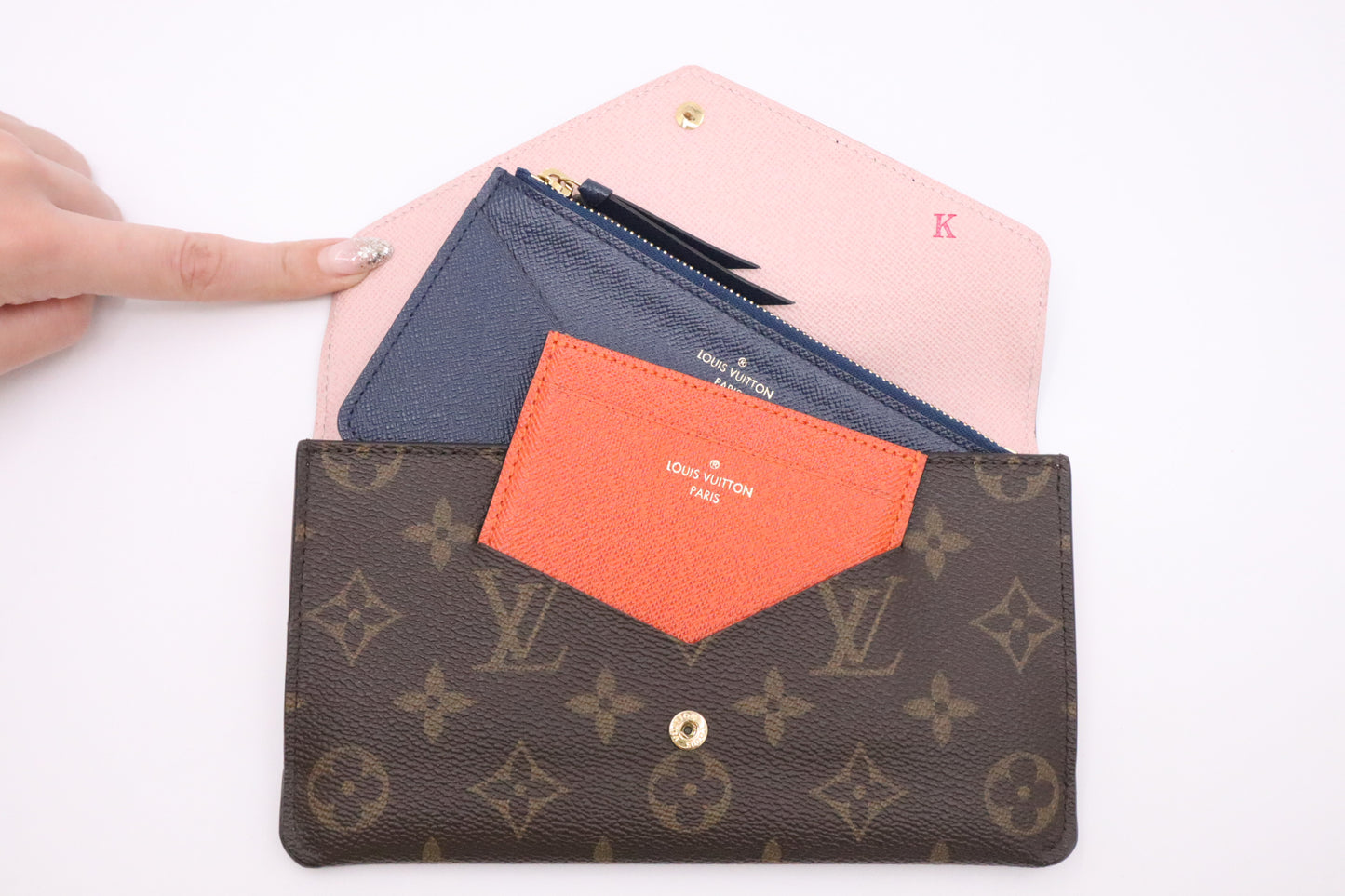 Louis Vuitton Jeanne Wallet in Monogram Canvas