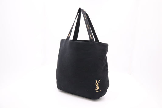 YSL Saint Laurent Tote in Black Canvas