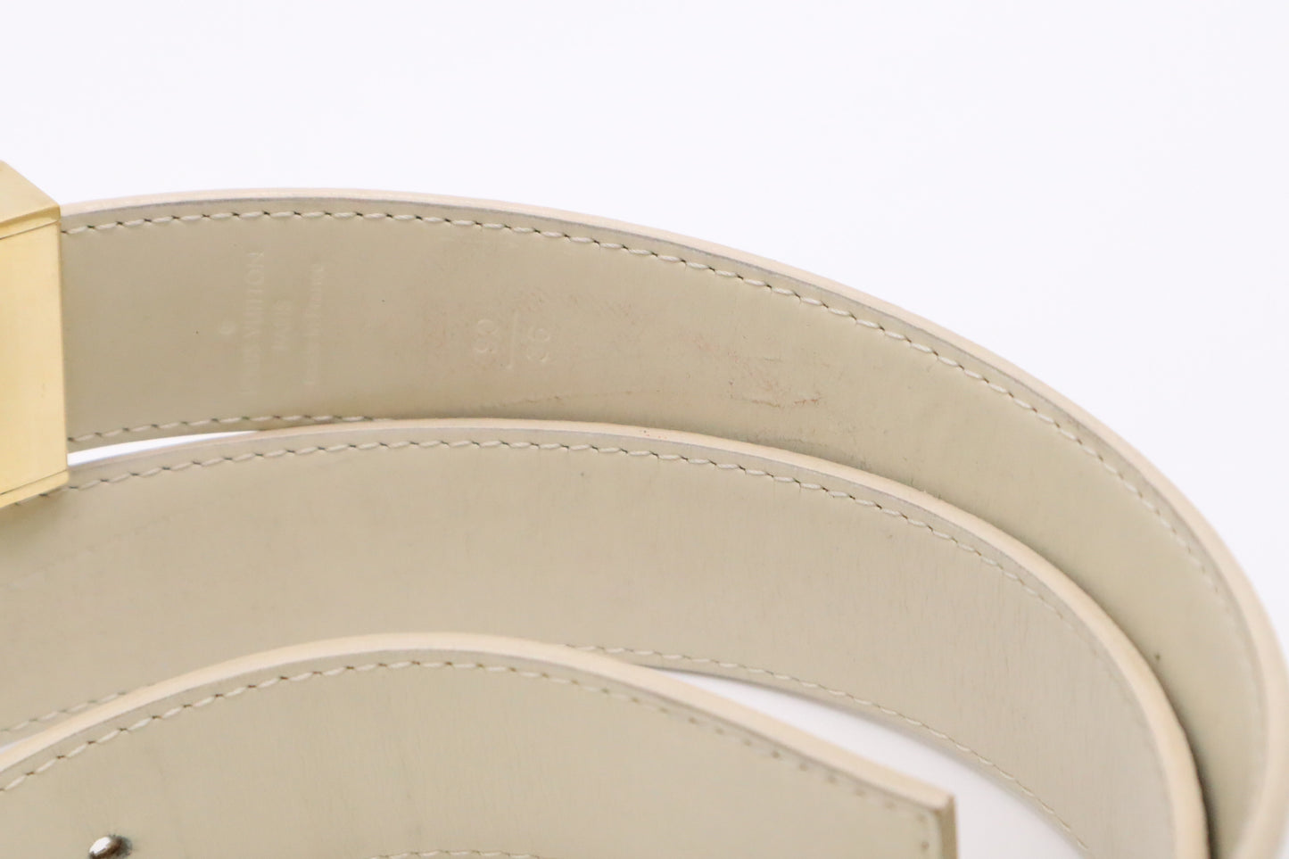 Louis Vuitton Belt in Damier Azur Canvas