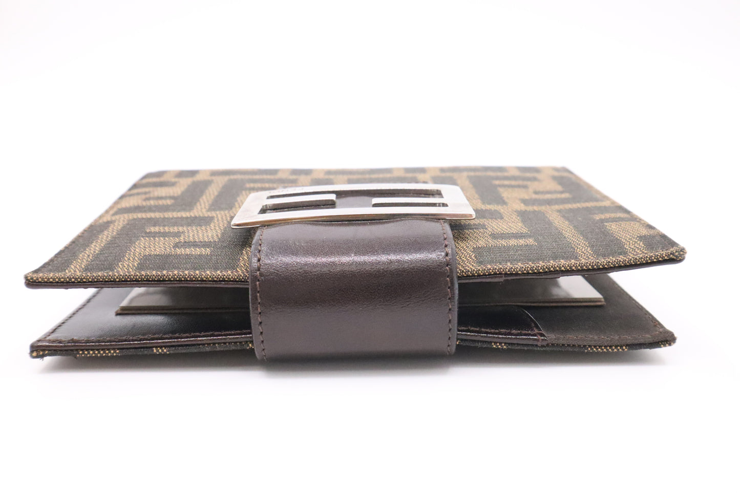 Fendi Small Agenda in Zucca Canvas