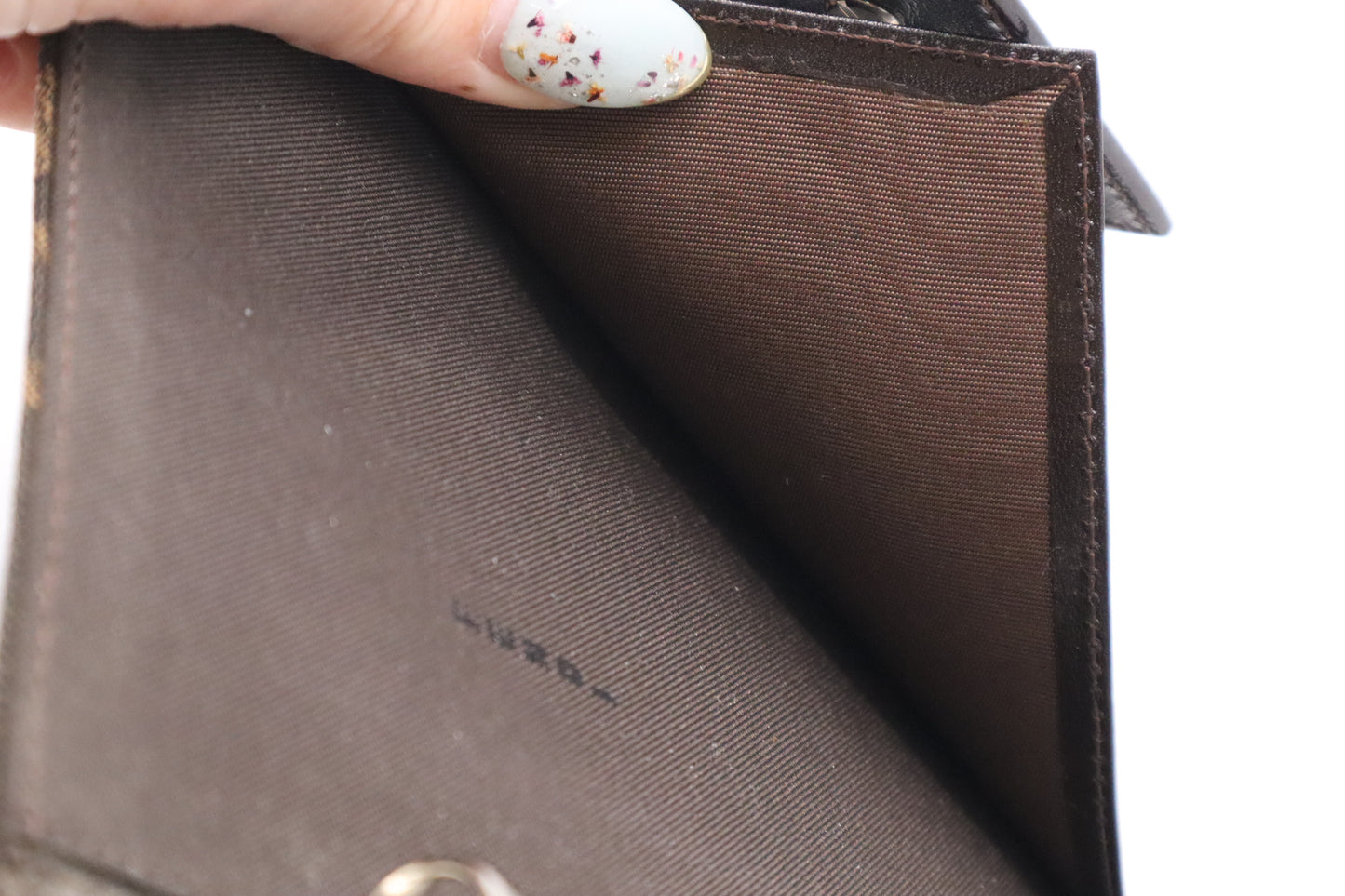 Fendi Small Agenda in Zucca Canvas