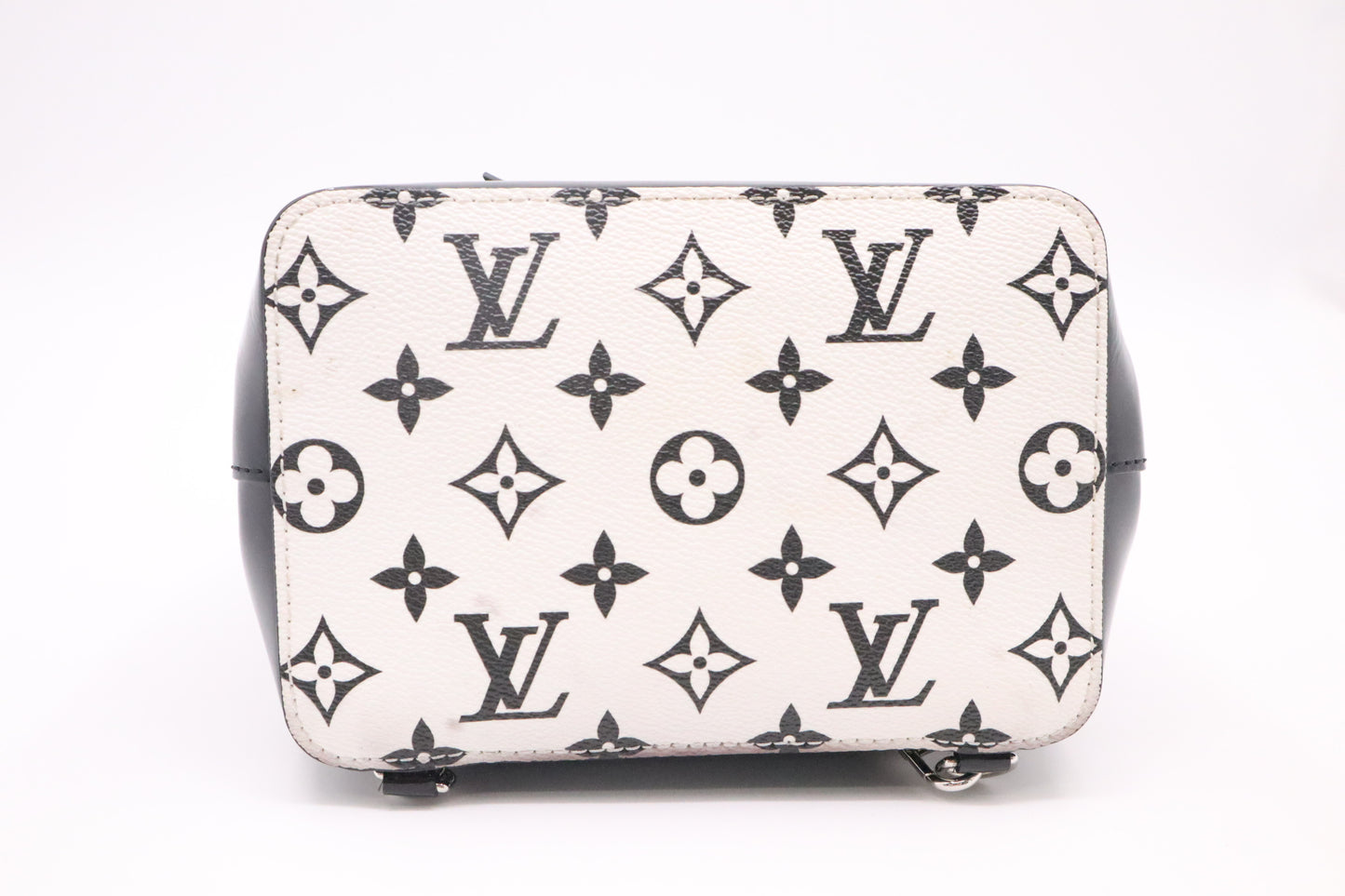 Louis Vuitton Hot Springs in Black & White Monogram Canvas & Vernis