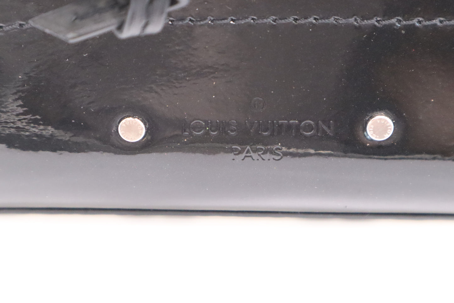 Louis Vuitton Hot Springs in Black & White Monogram Canvas & Vernis