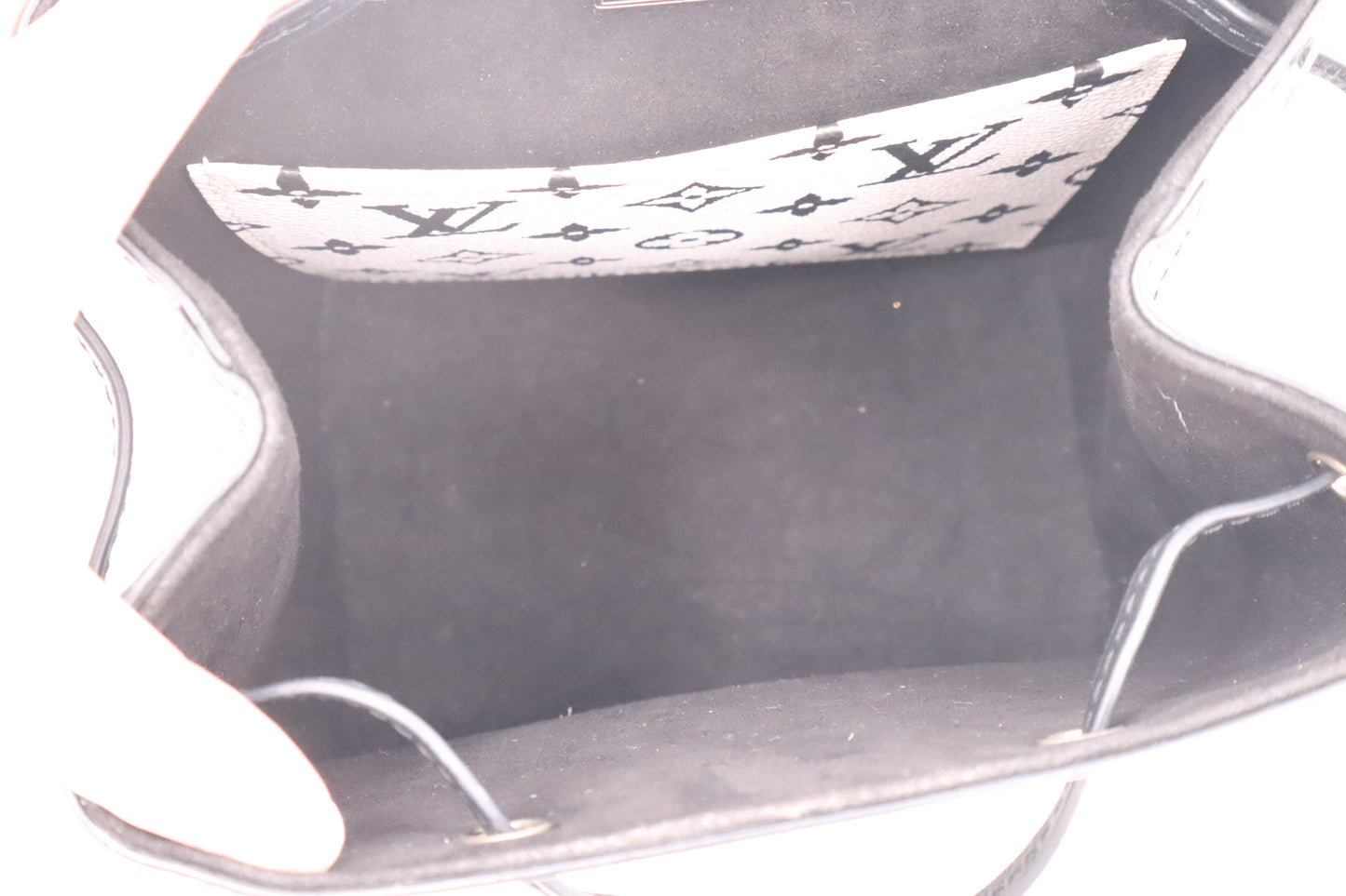 Louis Vuitton Hot Springs in Black & White Monogram Canvas & Vernis