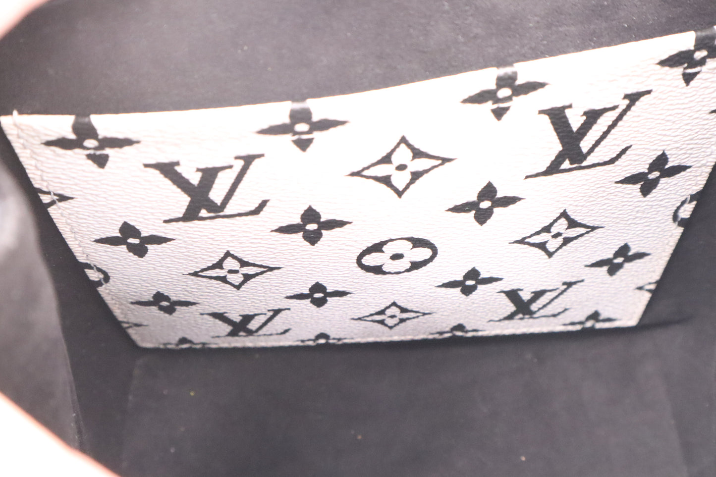 Louis Vuitton Hot Springs in Black & White Monogram Canvas & Vernis