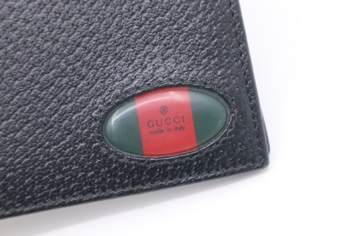 Gucci Bifold Wallet in Black Leather