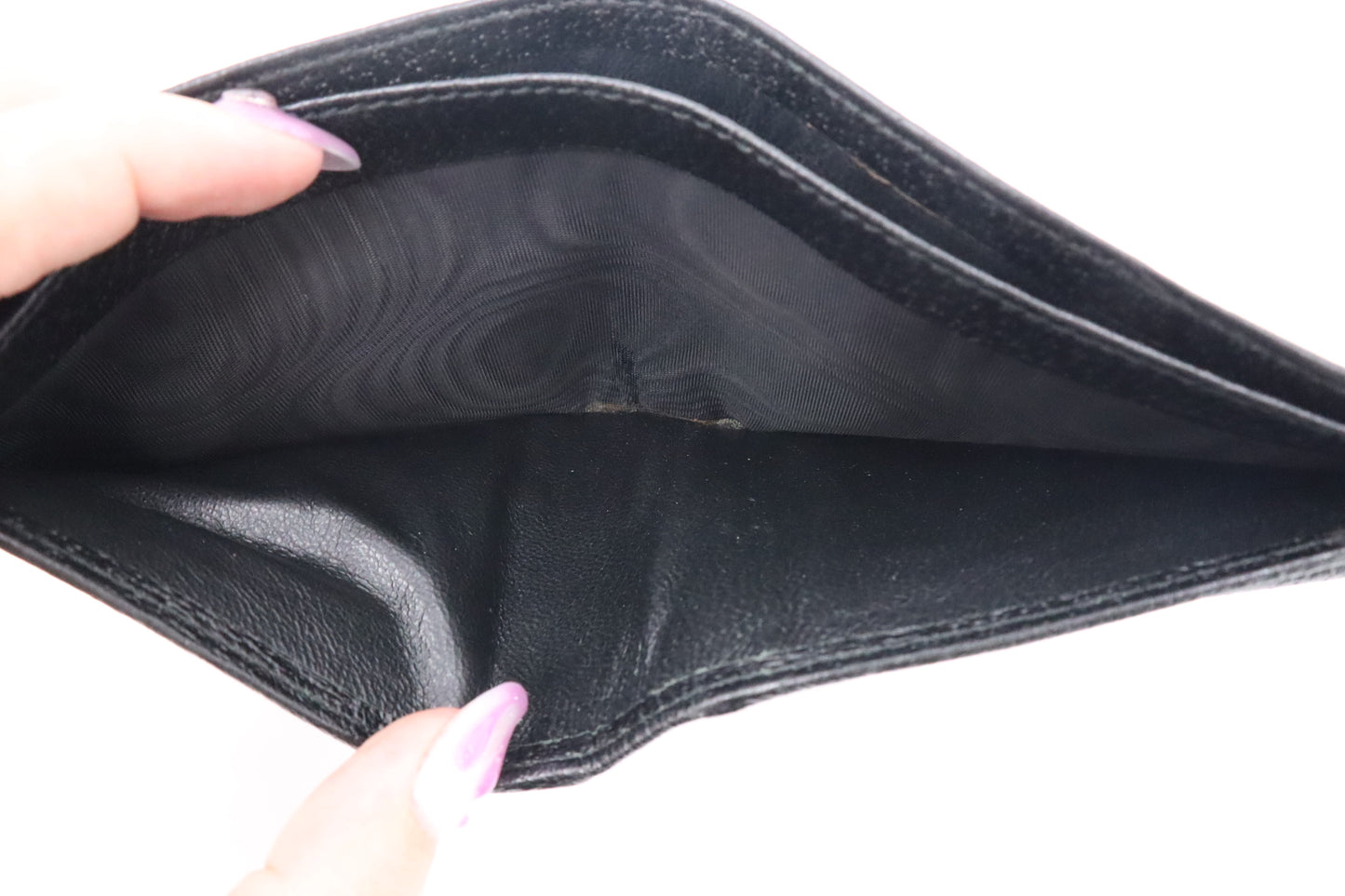 Gucci Bifold Wallet in Black Leather